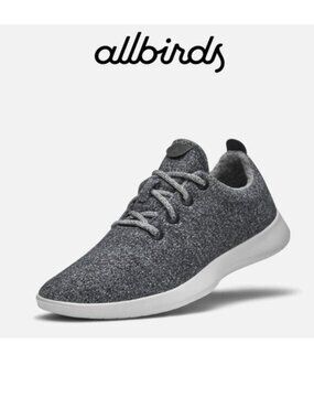 Allbirds | Natural Gray Men's Wool Runner Gym Shoes | Size M13